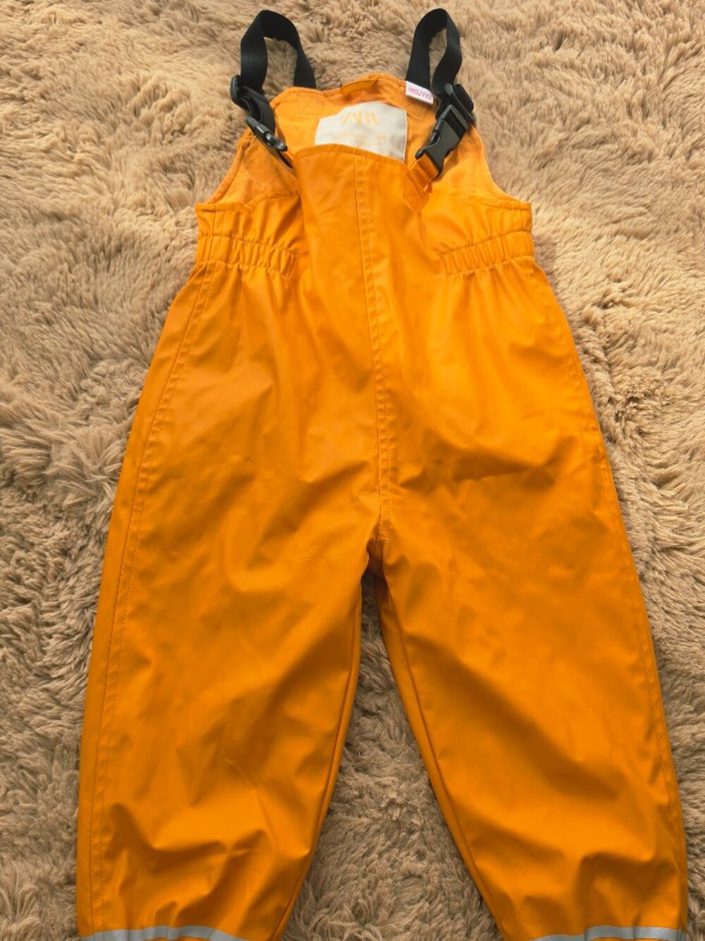 ZARA LINED RUBBERIZED OVERALLS - Picture 5 of 6
